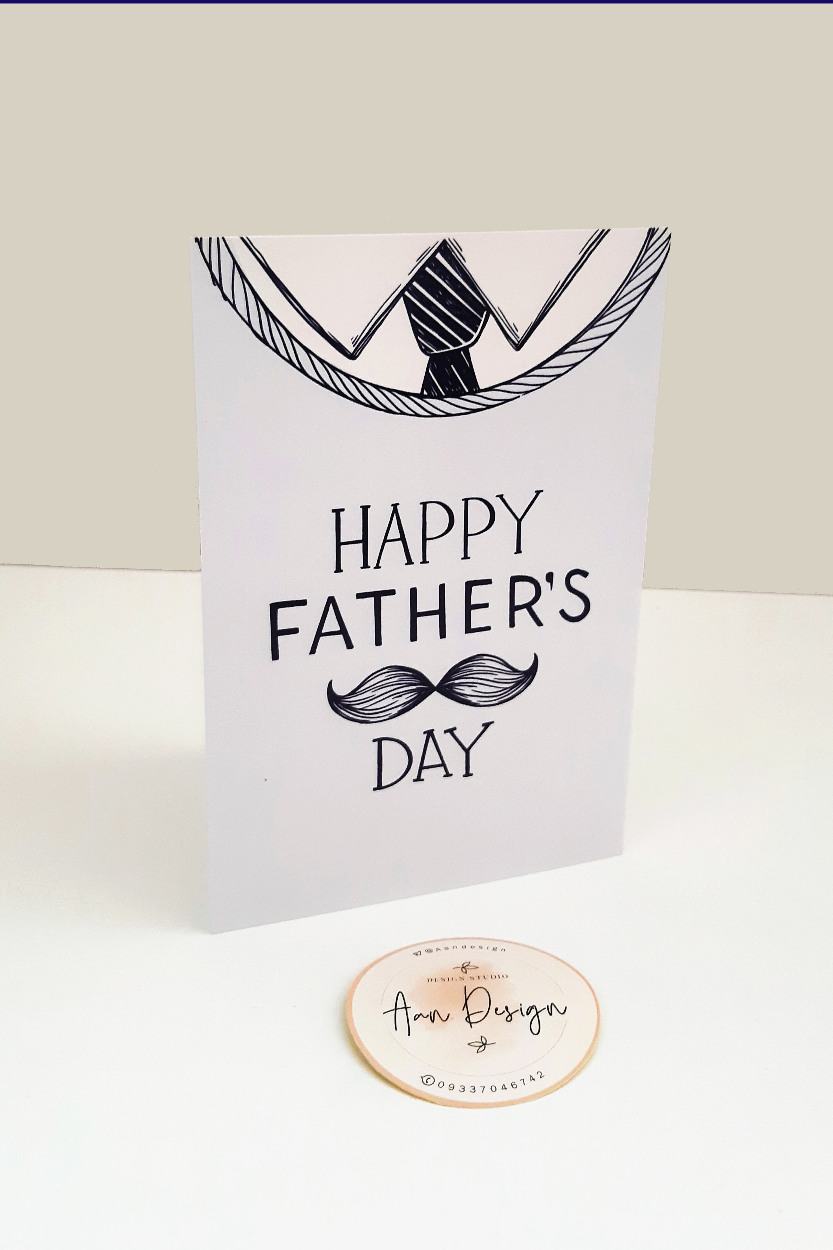 کارت پستال روز پدر سیبیل